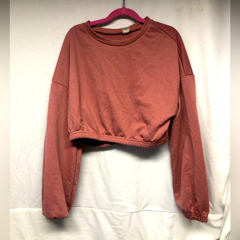 Crop top sweatshirt
